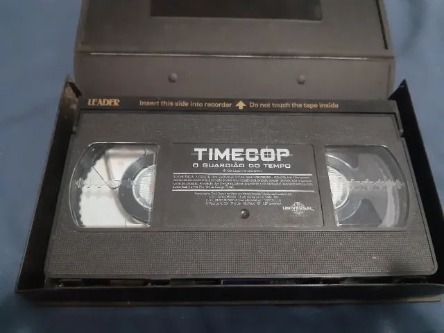 Fita VHS filme Timecop - O Guardião do Tempo - Foto 3