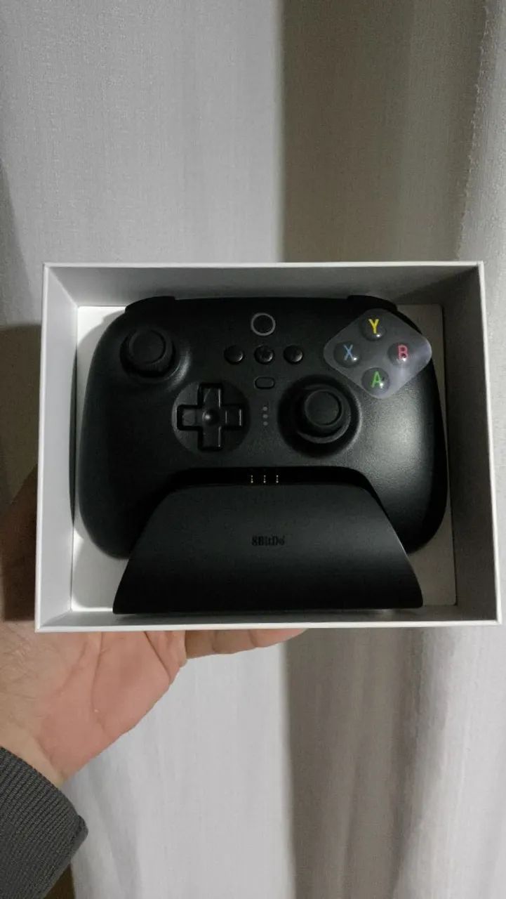 Controle 8bitDo Ultimate 2.4G Versão Hall Effect PC Steam Deck Android Iphone