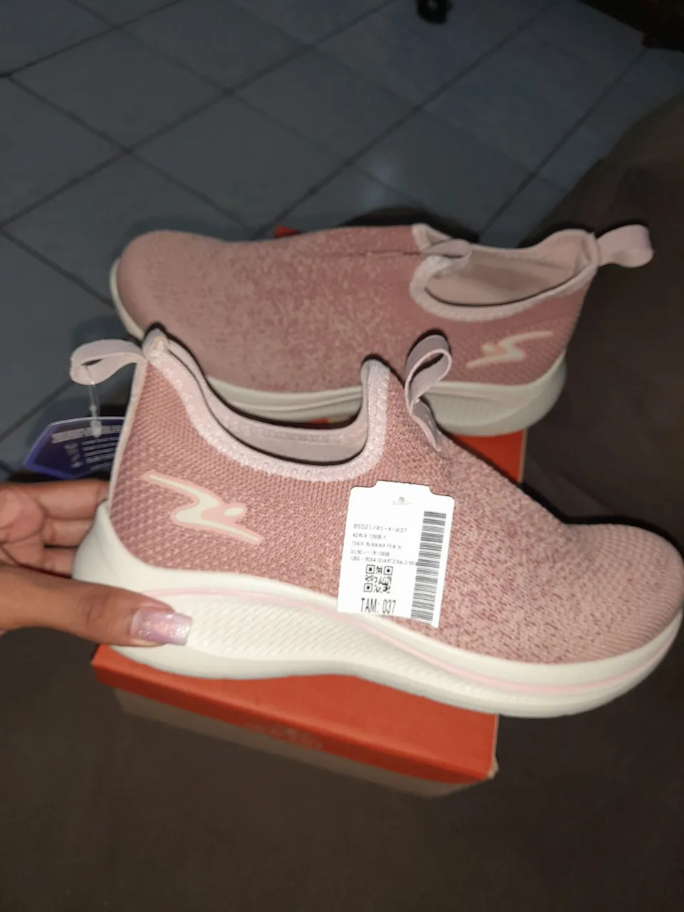 Tênis Feminino Rosa