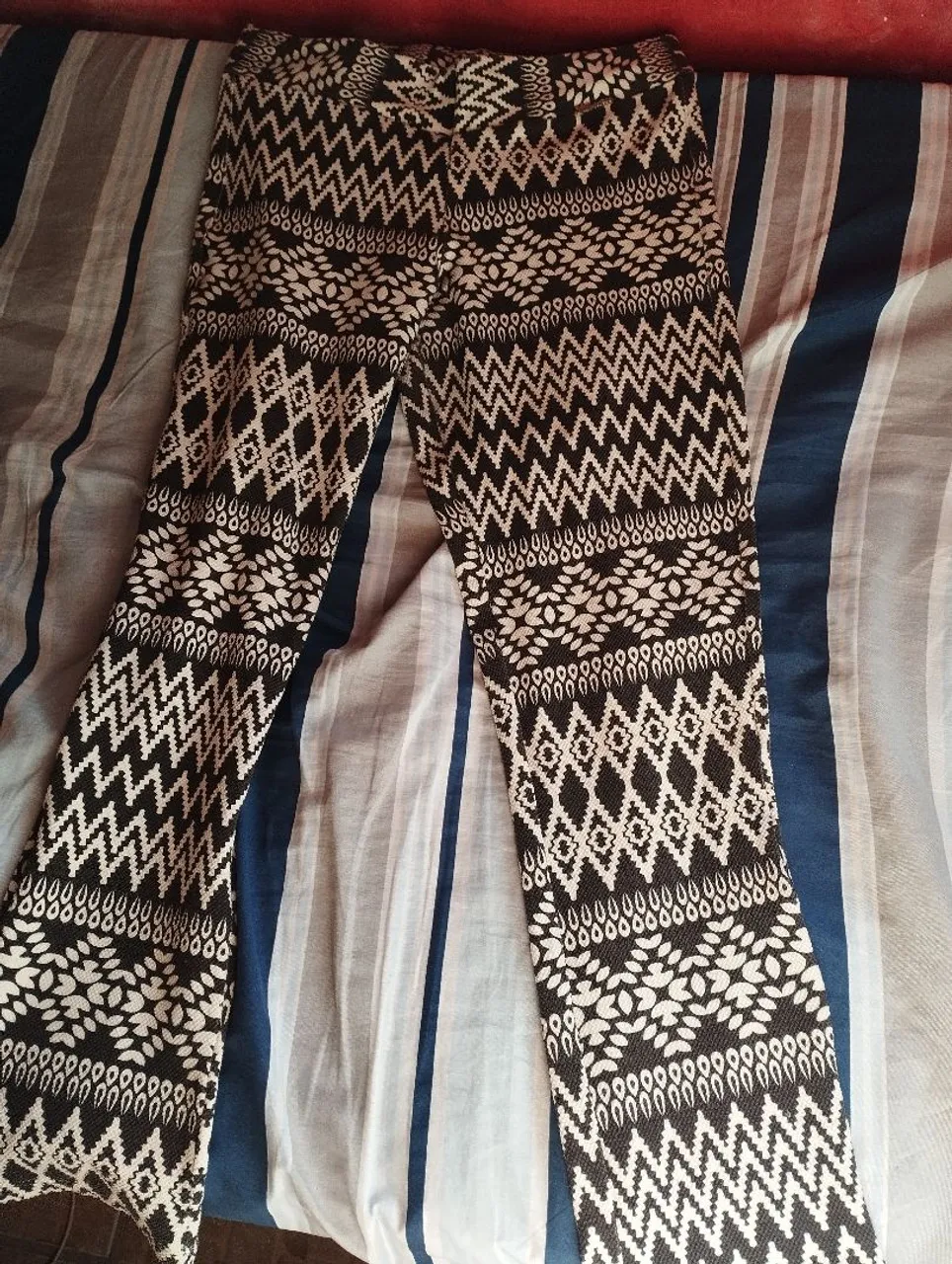 Calça Legging Estampada Geométrica