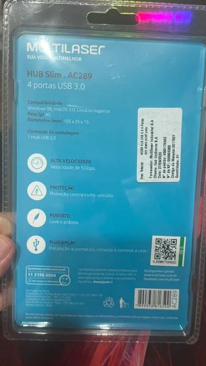 Hub Slim Multilaser - Foto 2