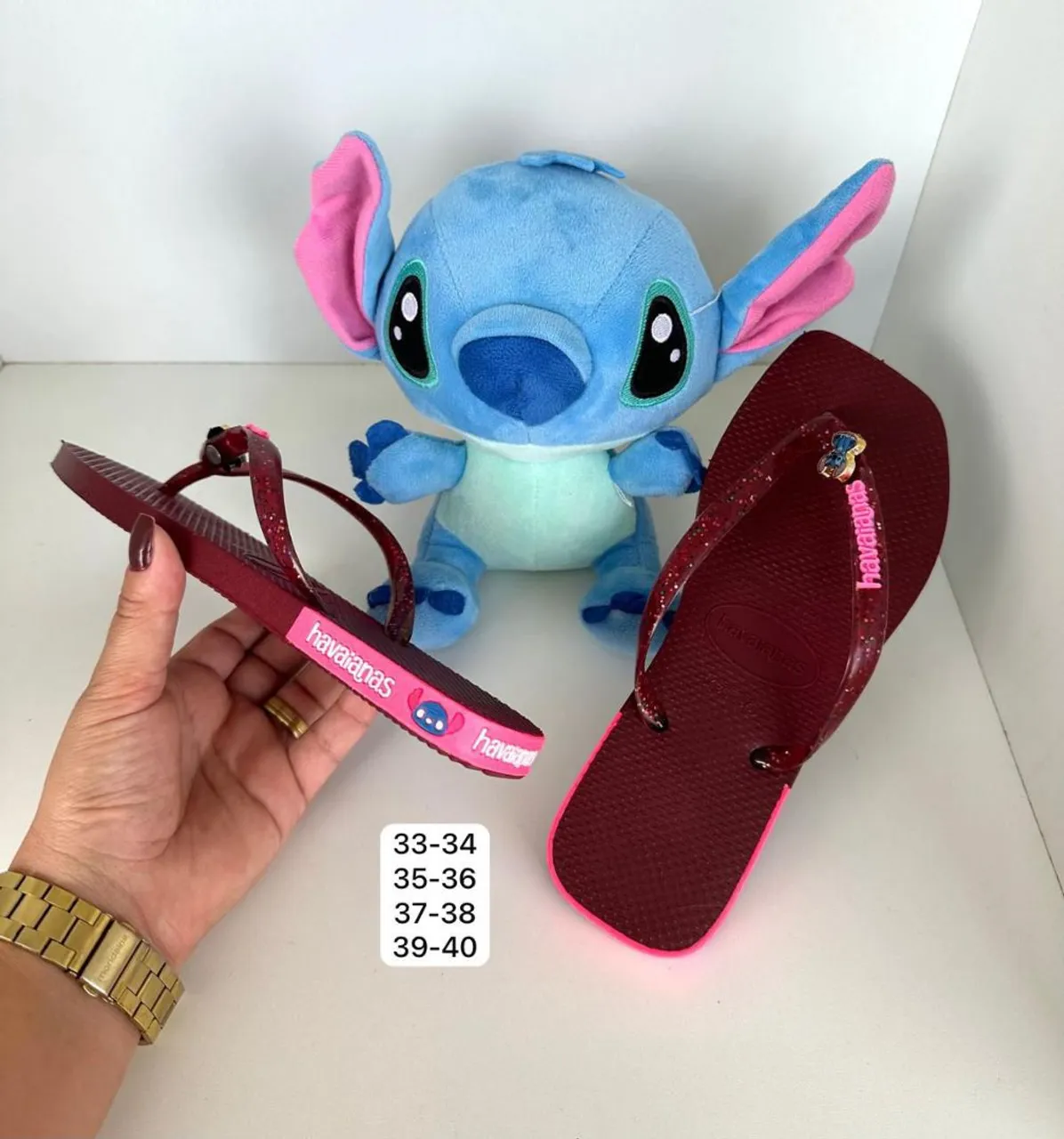 Havaianas Stitch - Diversos Tamanhos