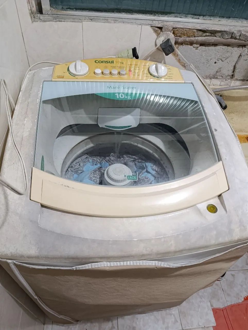 Máquina de lavar roupa 10kg