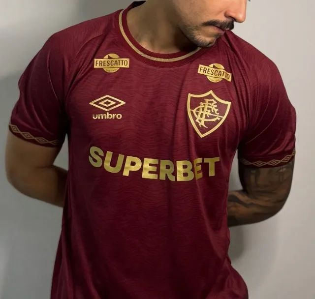 Camisa Grená Fluminense 25/26 Qualidade - Foto 2