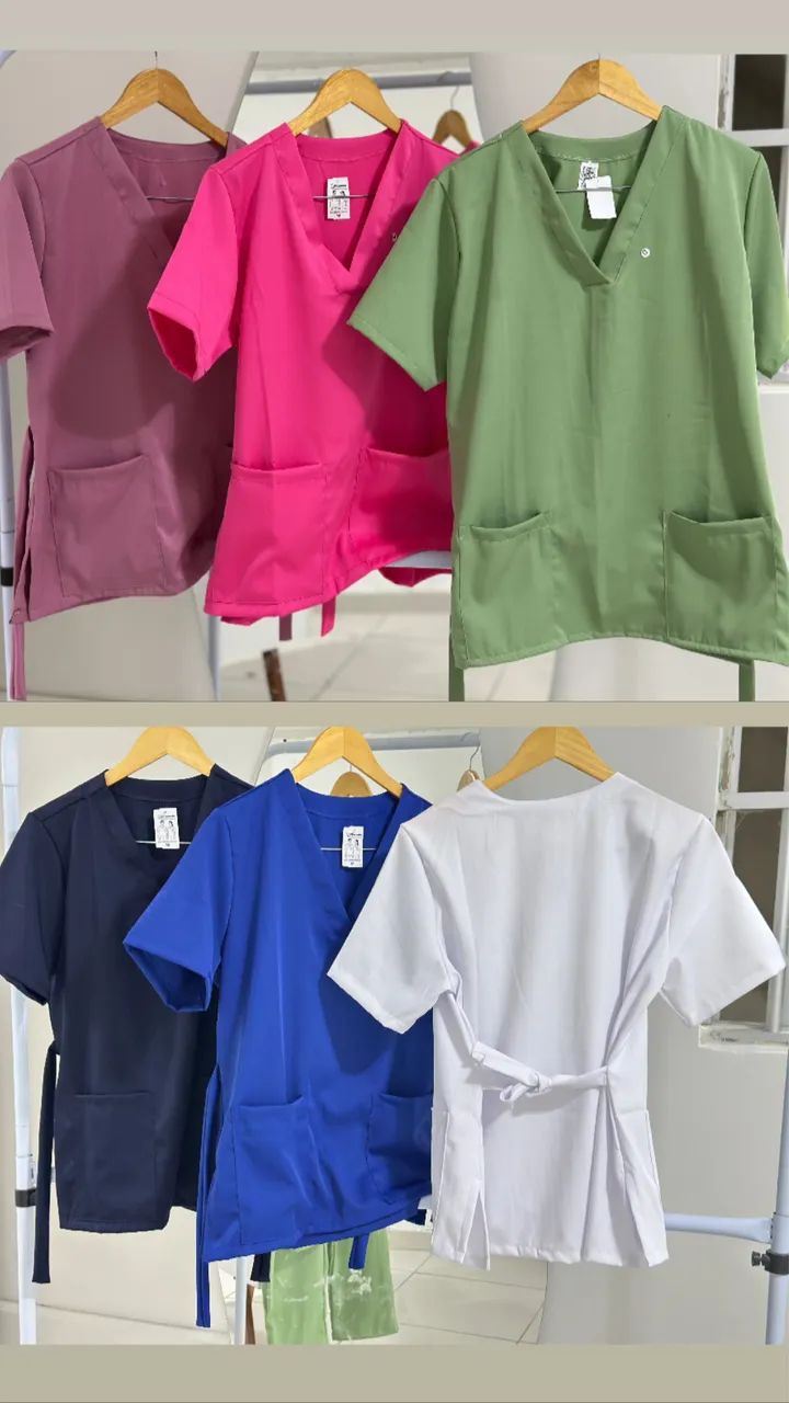 Scrubs feminino e masculino 