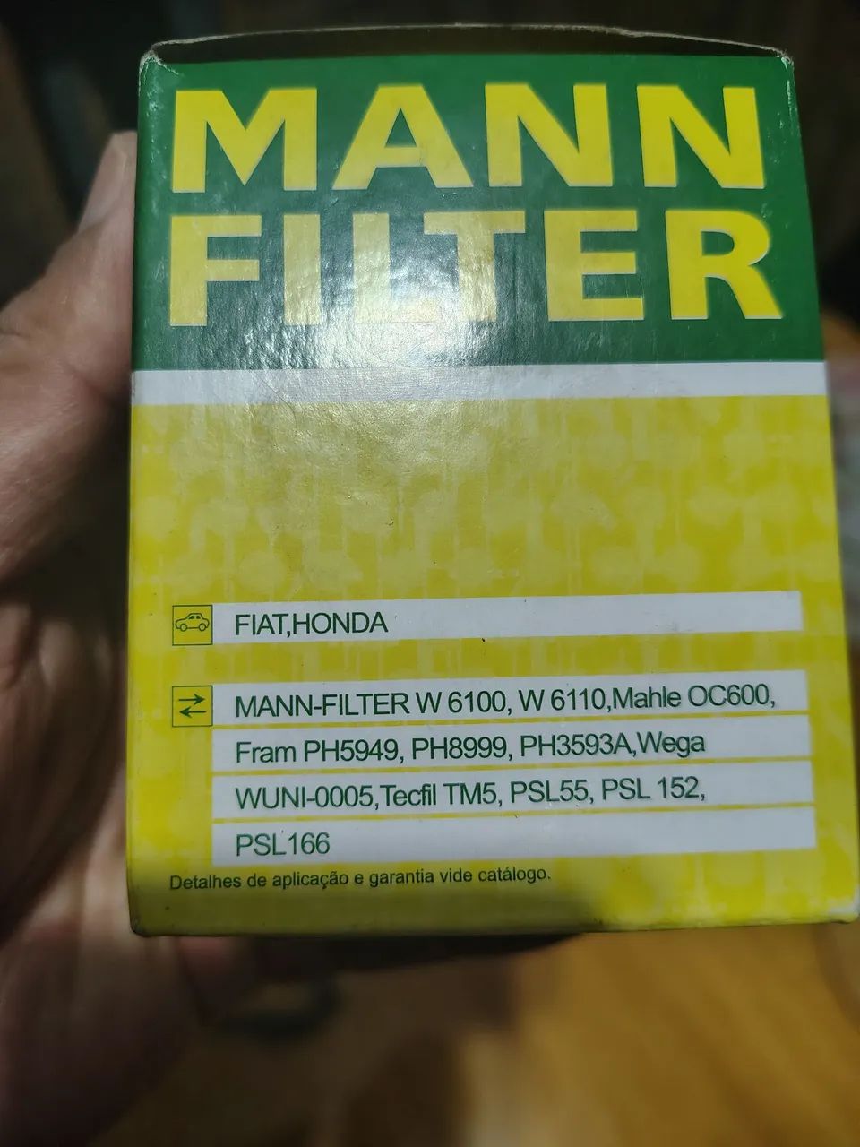 Filtro de oleo motor Mann Filter W6 Multi 20  - Foto 4