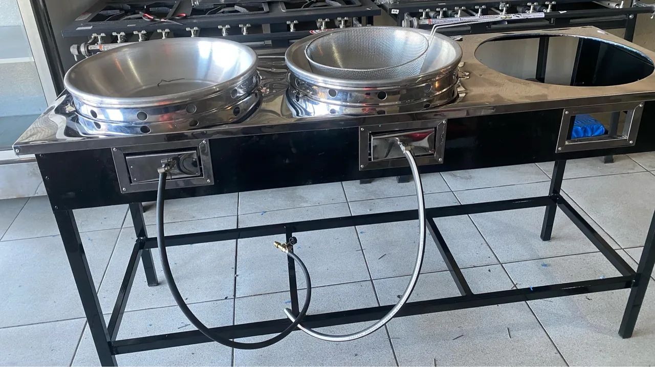 Banho Maria 4 Cuba Inox - Novo - Foto 4