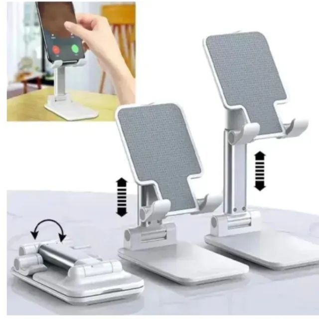 Suporte para Celular e Tablet Universal de Mesa Oberon OR-SP200 - Foto 4