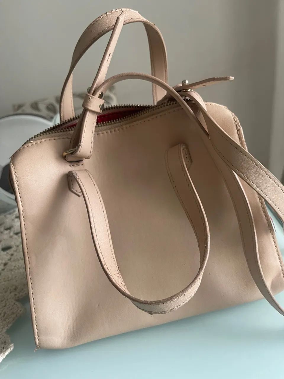 Bolsa Schutz Bege - Foto 2