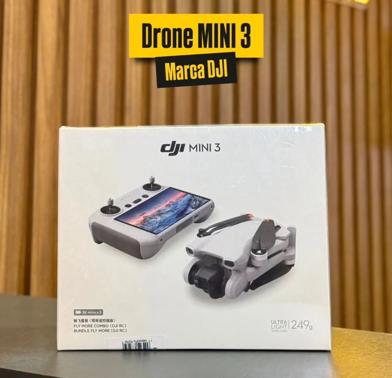 Drone DJI Mini 3 Fly More Combo - Novo