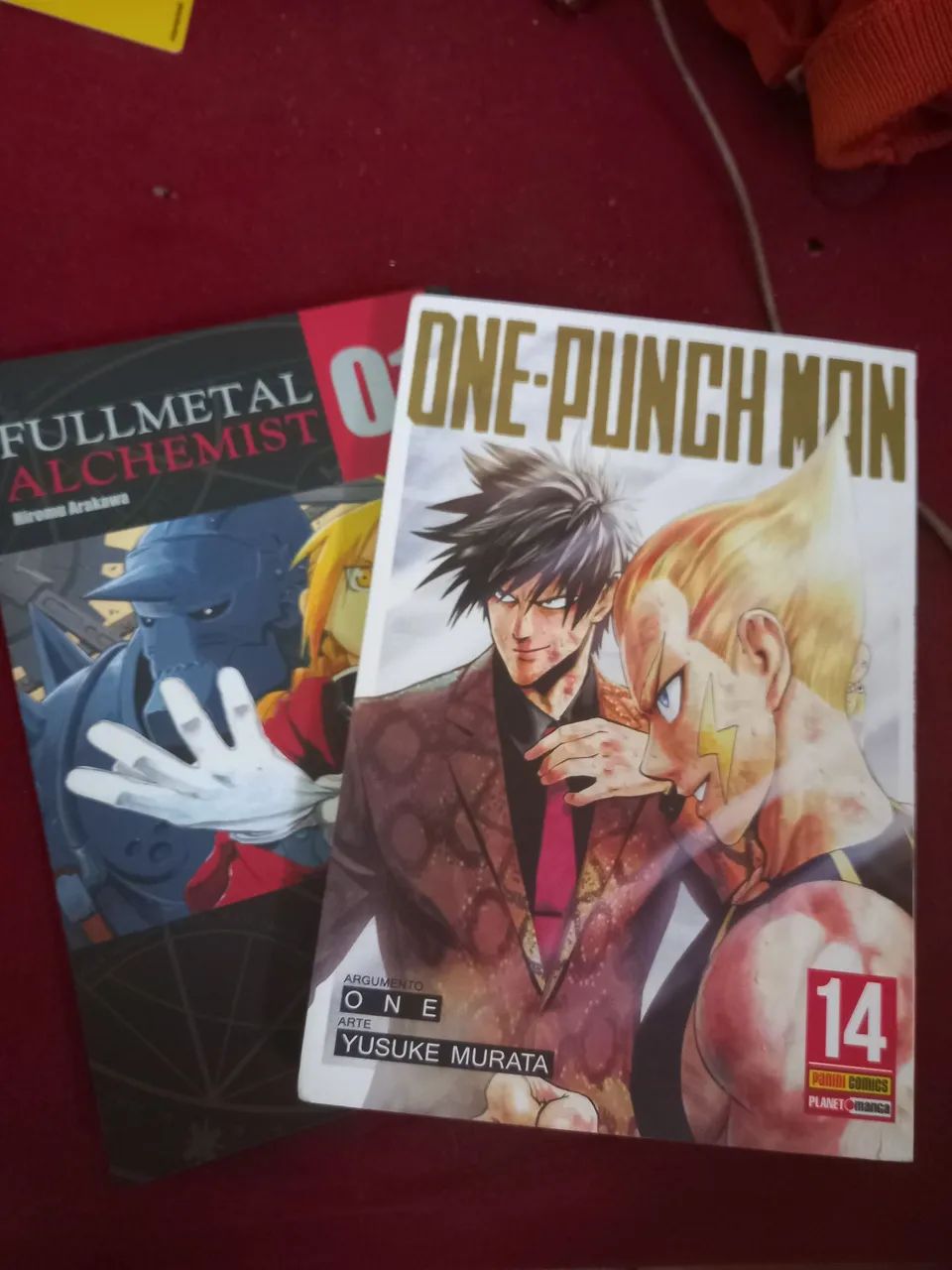 Mangá One-Punch Man - Volume 14 e Mangá fullmetal alchemist vol 1 - Foto 4