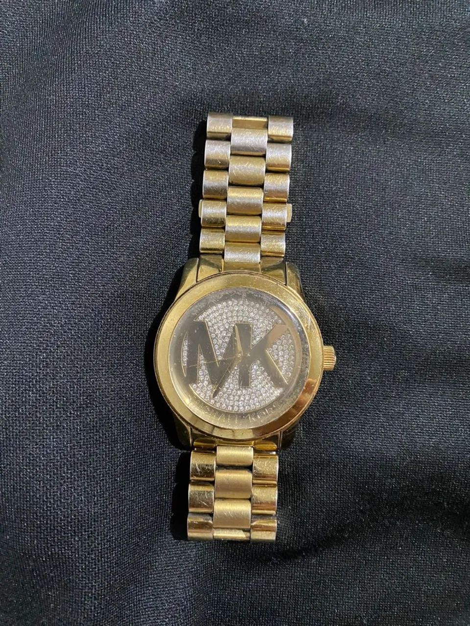 Relógios Michael Kors Dourados - Par - Foto 5