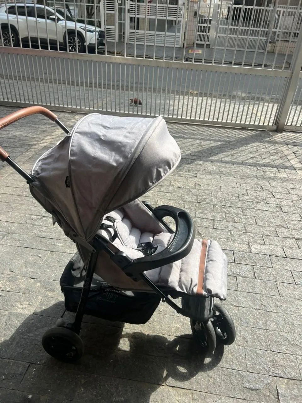 Carrinho de bebê freezer 3 rodas - Foto 5