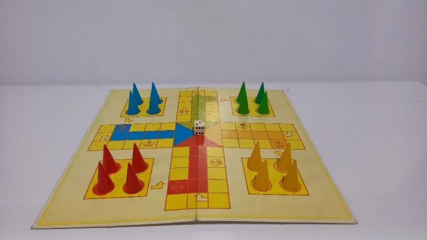 Jogo Ludo E Serpente Grow Completo - Antigo Anos 80 - Foto 3