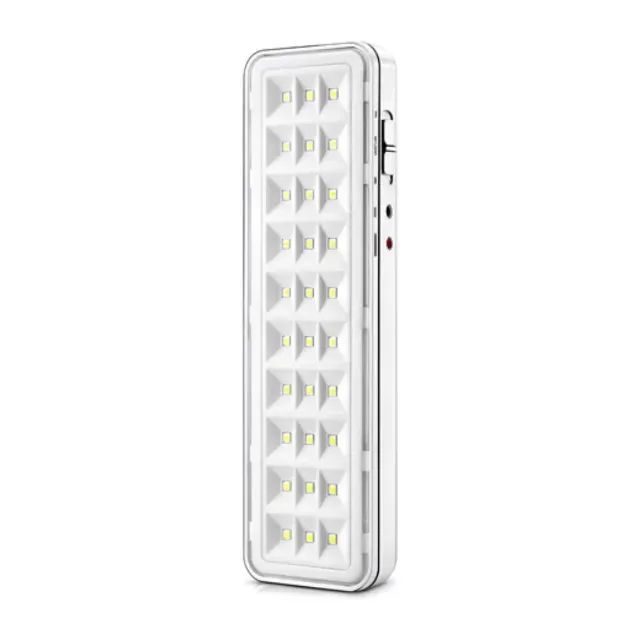 Luminária de Emergência Recarregável 30 LEDs - Iluminação Segura e Confiável