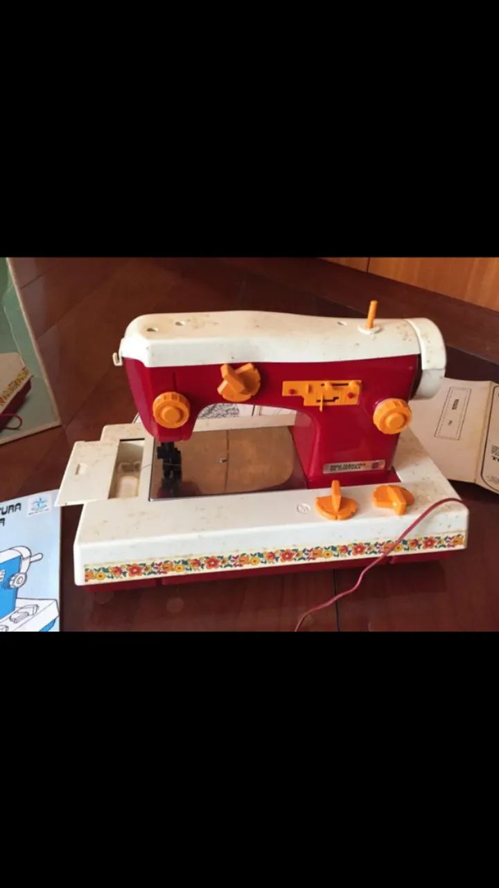 brinquedo de coleção maquina de costura - dec 80