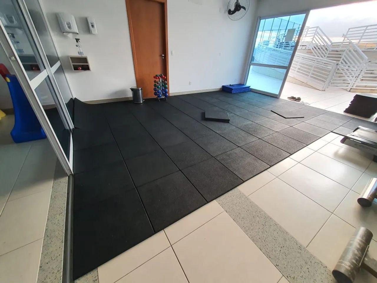 PisoTipo Academia emborrachado  - Foto 3