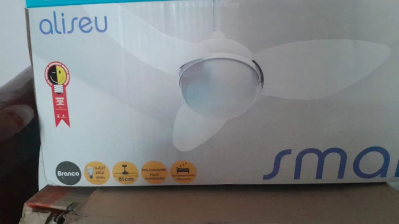 Ventilador Teto Novo 