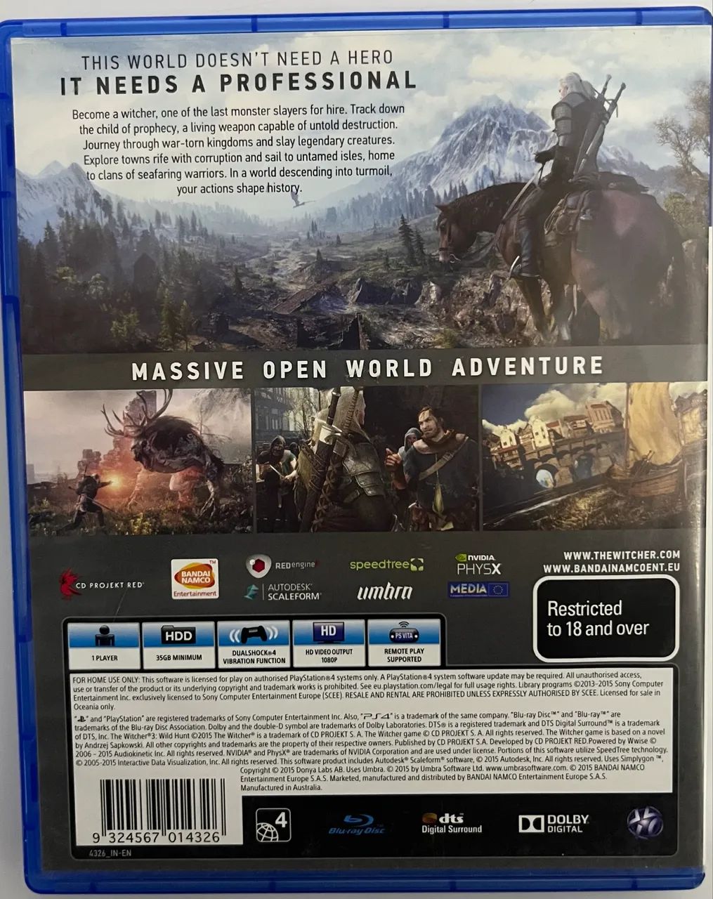 JOGO THE WITCHER 3 - PS4 - Foto 2