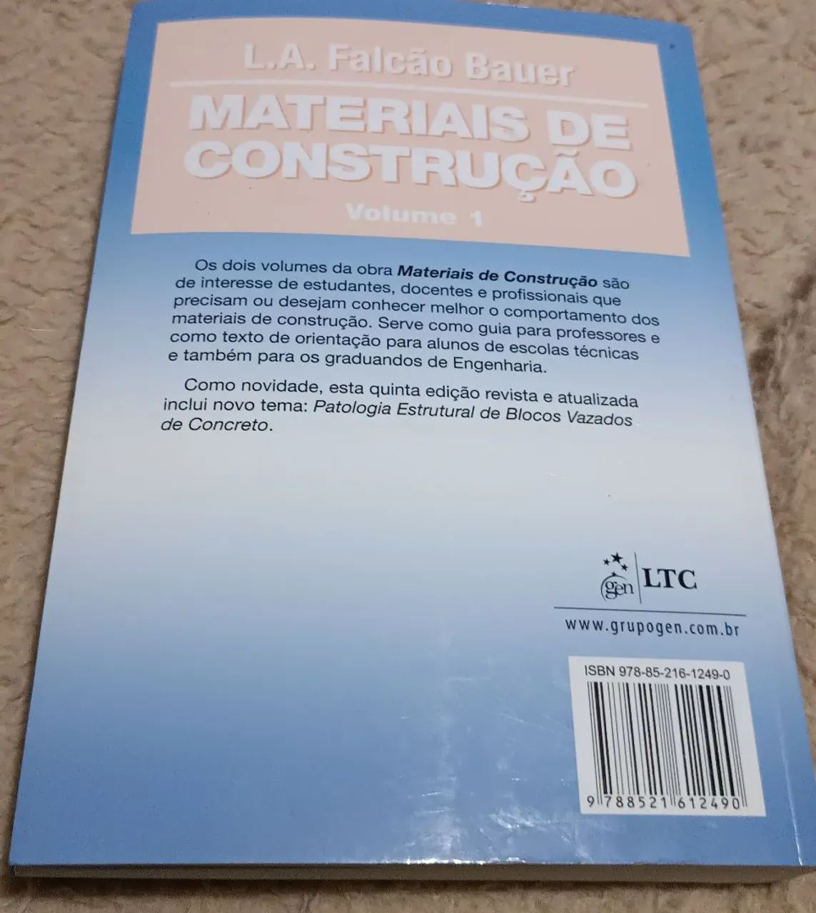 Materiais de Construção - Volume 1 - 5ª Edição - Foto 2