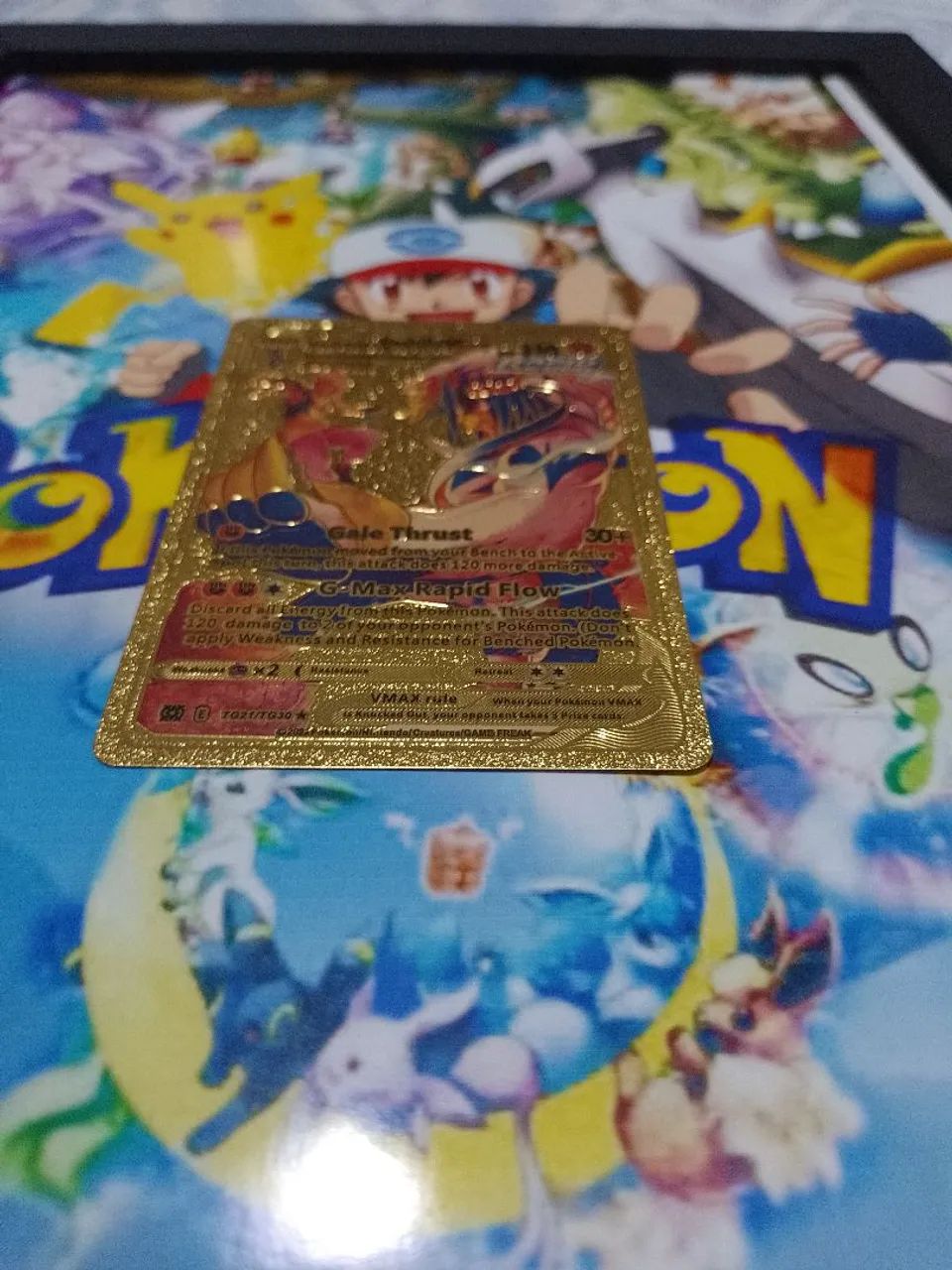 Carta Pokémon Charizard Gold Star - Foto 2