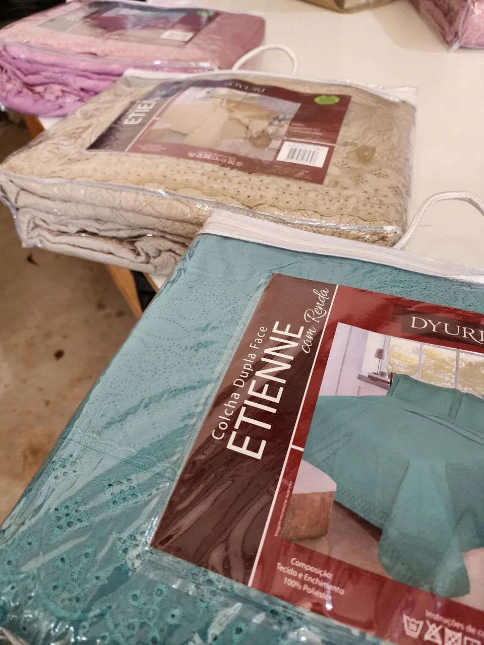 Cobre Leito com renda King 2,60m X 2,80m - Jolitex 