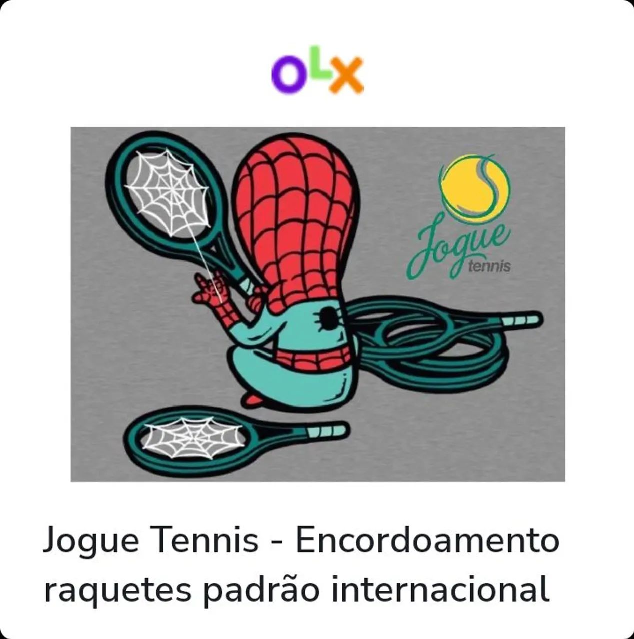 Encordoamento raquetes padrão internacional 