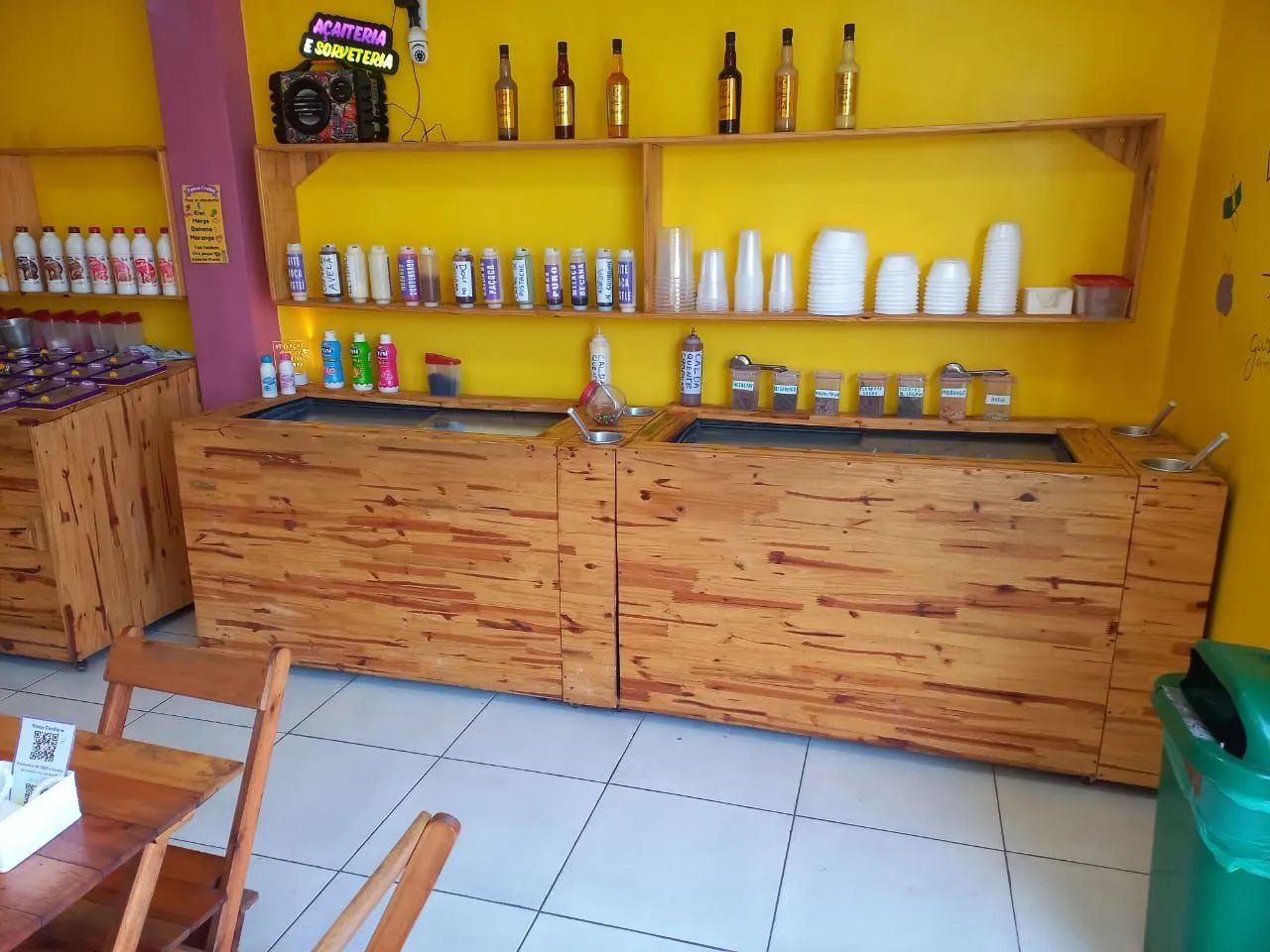 Balcão de Guloseima para Açaí 