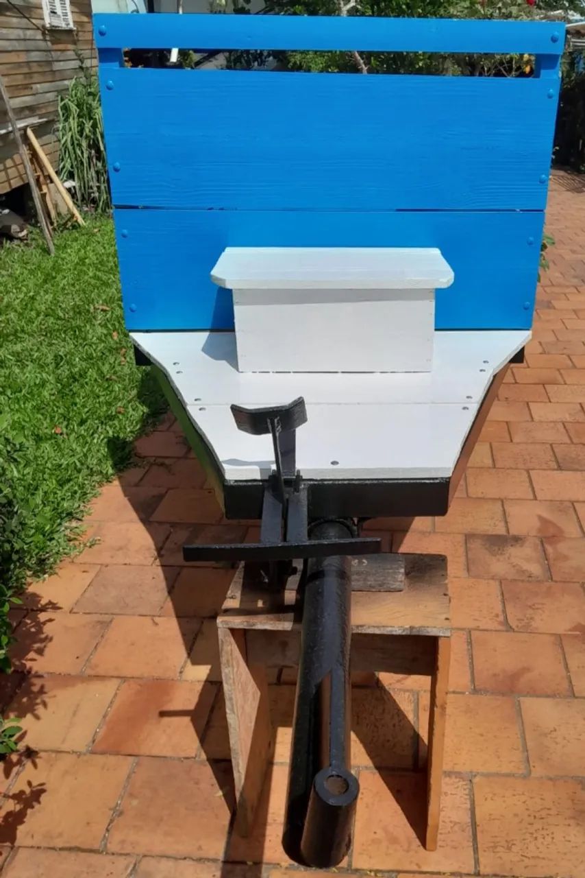 Carroçao para micro trator Yanmar e Tobatta    - Foto 3