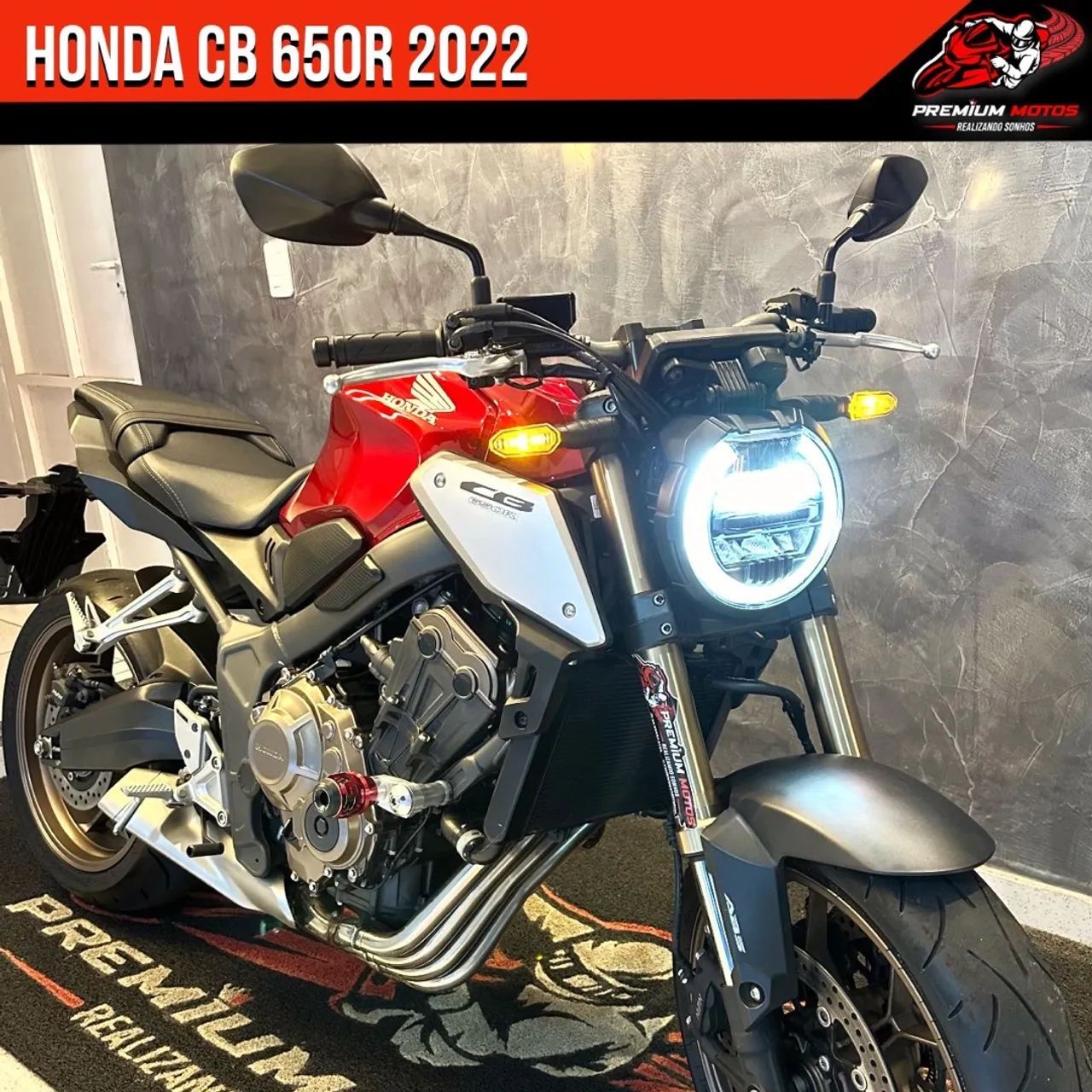 Cb 650r Abs 2022 com  2.633KM RODADOS - Foto 2