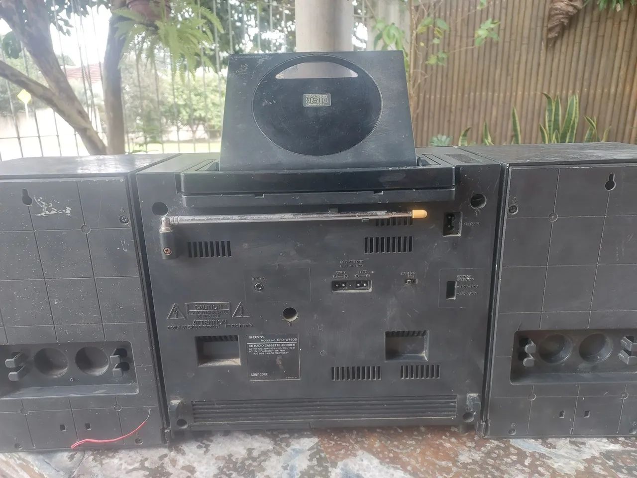 Som Sony com CD, Rádio e Cassete - Foto 4