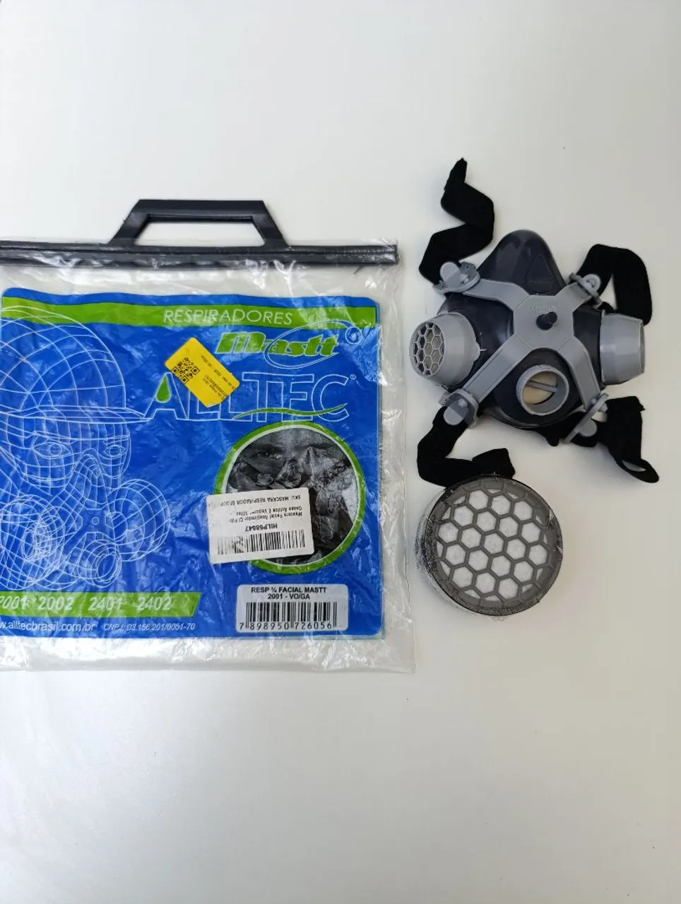 Máscara Respiratória Facial Alltec Mastt 2001-VO/GA