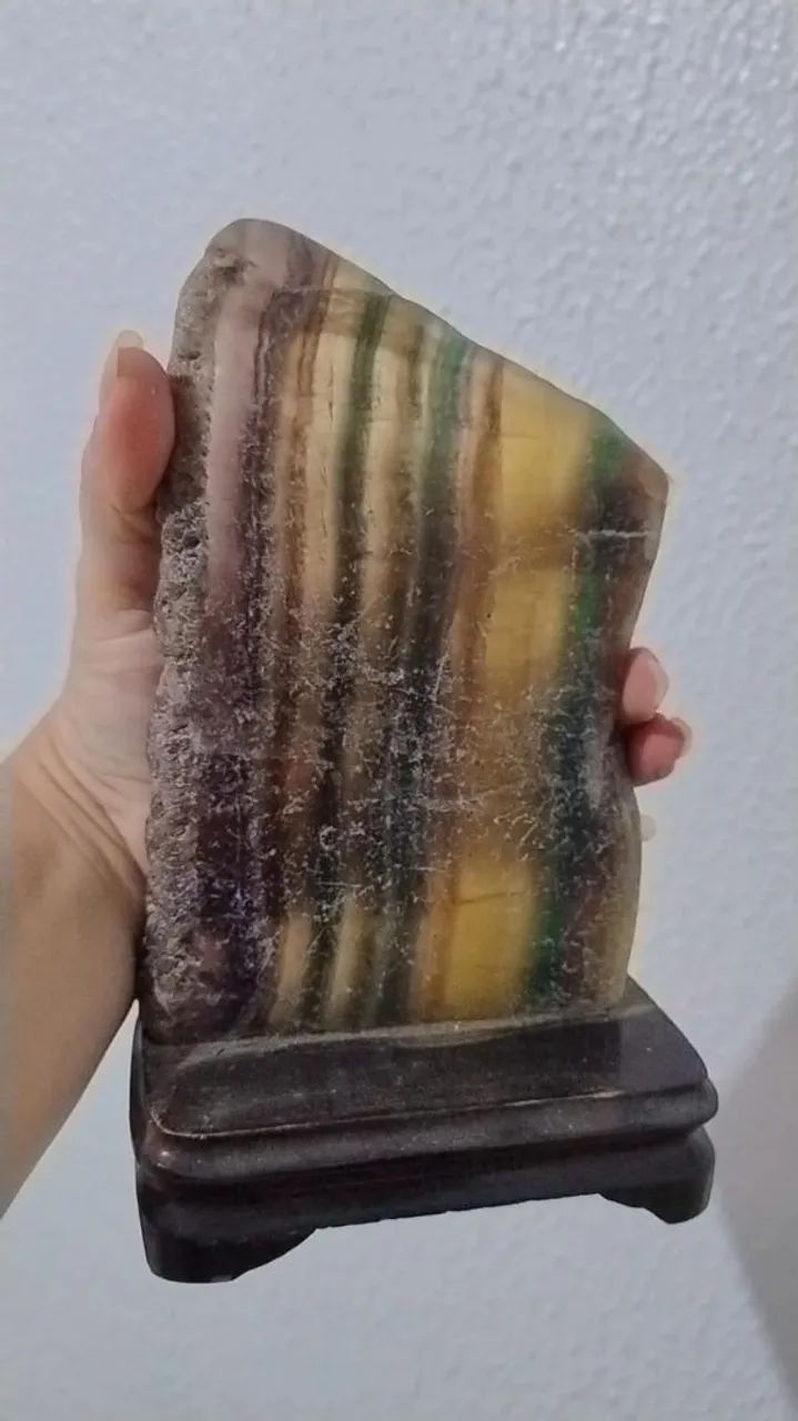 Pedra cristal fluorite - Foto 2
