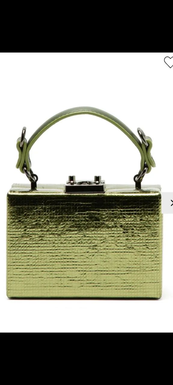  Bolsa Clutch metal green!  Bang com shape - Foto 2