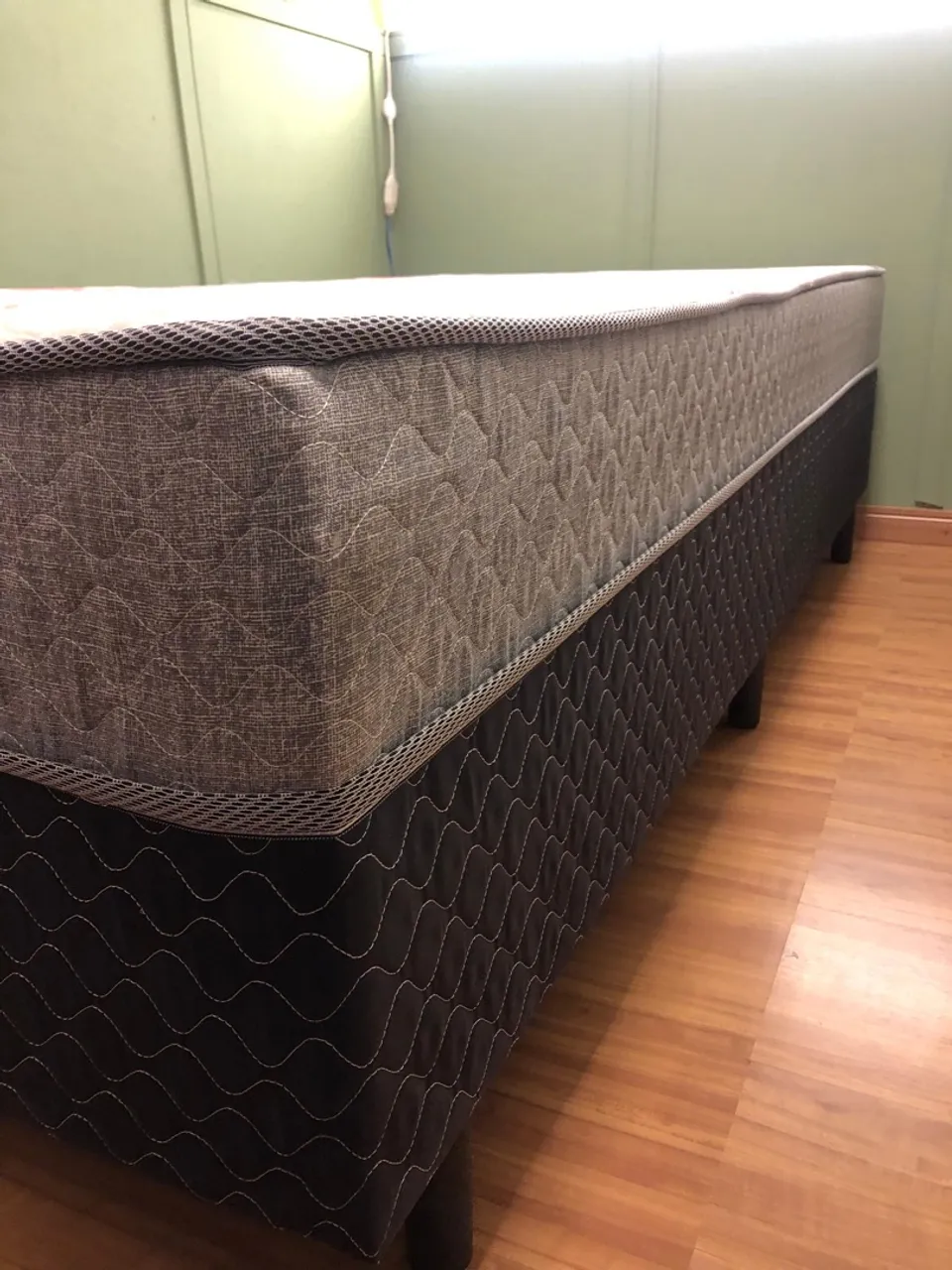 Cama conjugada box solteiro