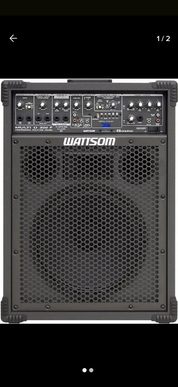 Amplificador Wattsom Multi 300 Digital Player