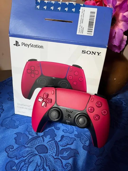 Vendo Controle PS5 Vermelho Cosmic