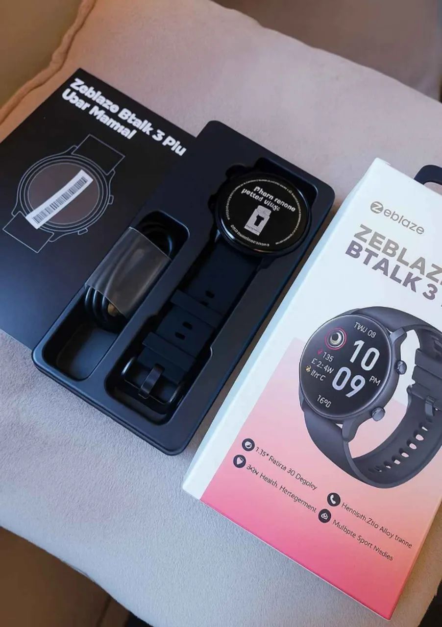 Smartwatch Zeblaze btalk 3 plus - lacrado  - Foto 2