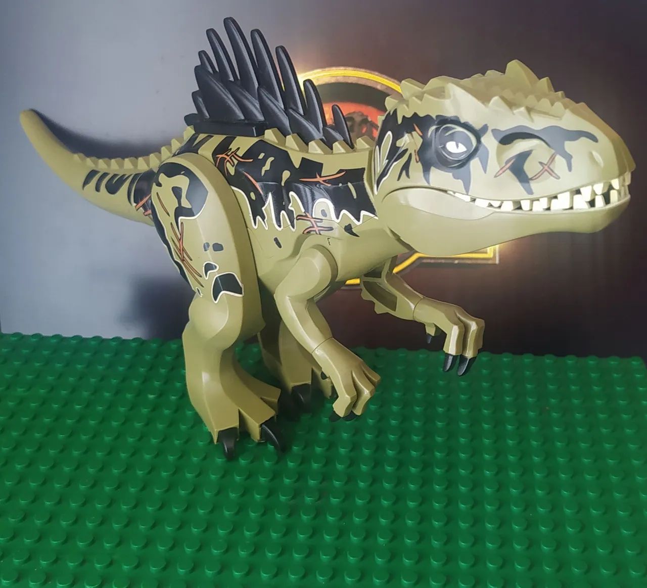 Dinossauro Giganotossauro Jurassic Park - blocos de montar (Lego)