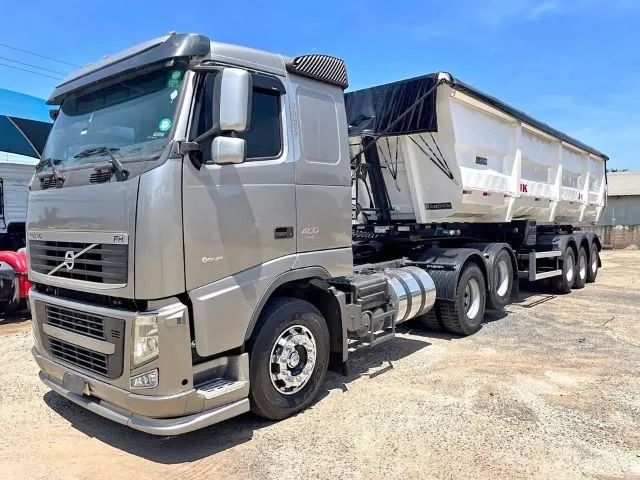 Volvo FH 460 2014 + Caçamba Randon 2018 engatada