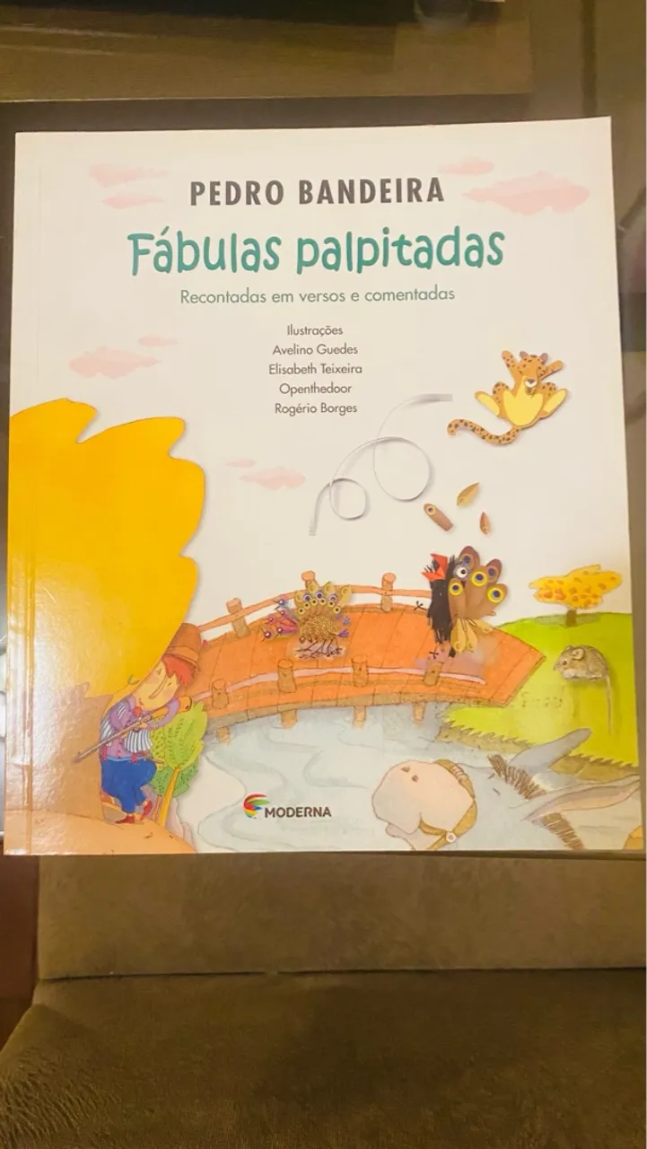 Livro Fábulas Palpitadas - Pedro Bandeira