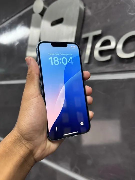 iPhone 14 128GB 96% saúde da bateria Cor Azul (Seminovo