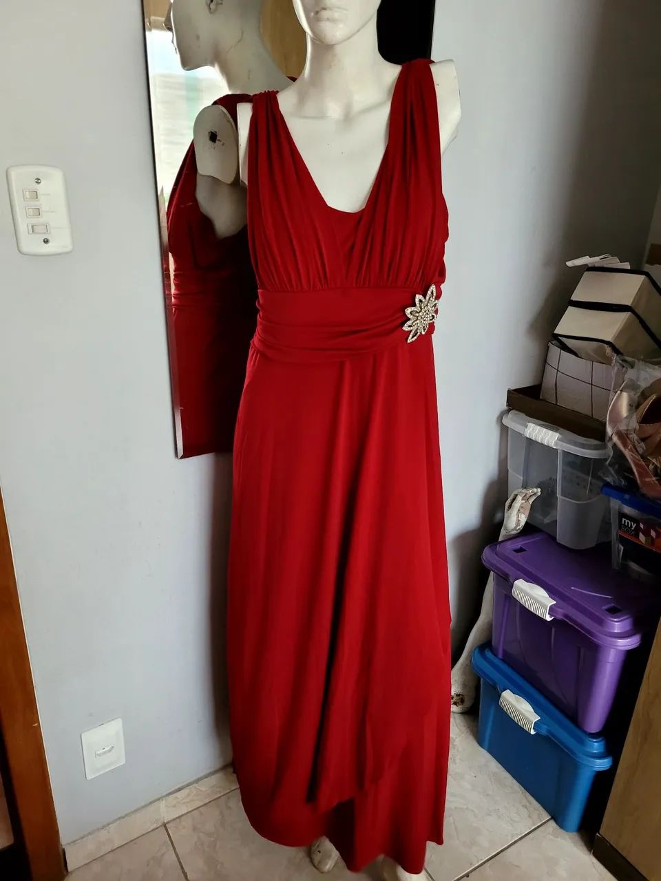 Vestido de festa/Madrinha plus size - Foto 3