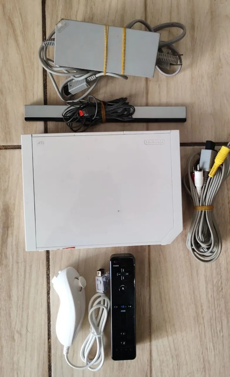 Nintendo Wii Completo - Com jogos
