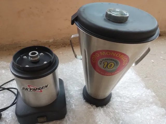 Liquidificador Industrial LS-10MB-N 220V 10 litros Litros - Skymsen - Foto 3