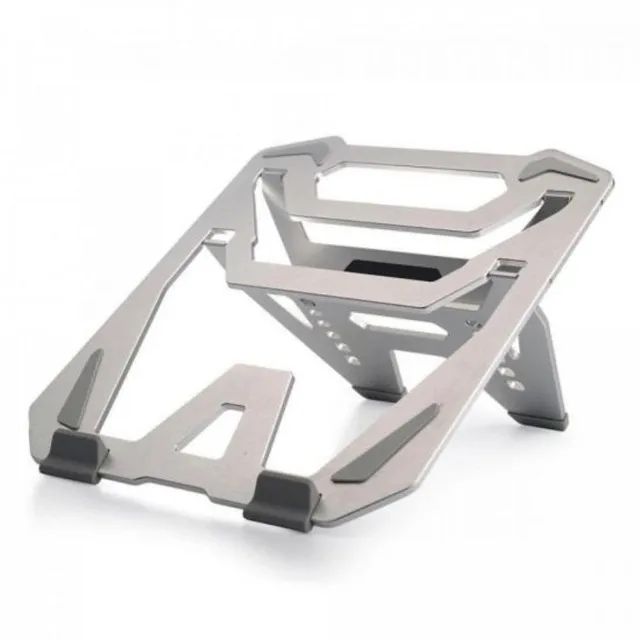  Suporte Para Notebook C3Tech Prata com 6 Ajustes De Altura - WZetta