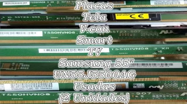 2 Placas V-con para TVs Samsung UN55J5500 Antigas