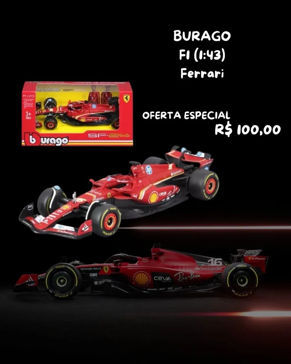 Fórmula 1 Burago 1:43
