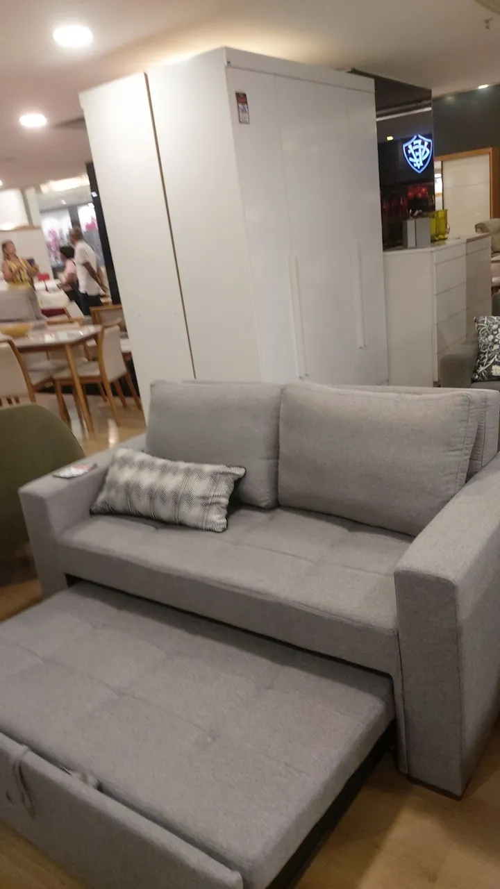 Sofá 2/3 lugares R$ 650,00 - Novo vem com dois conjunto, fotos ilustrativas