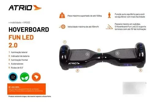 Hoverboard Fun Led 2.0 Atrio - Foto 3